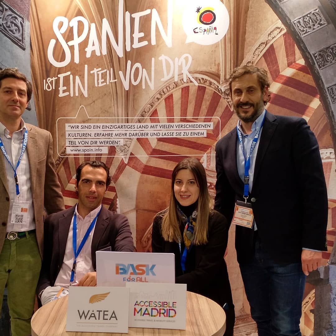 ACCESSIBLE EQUIPMENT MADRID AND BASK FOR ALL at the Berlin International Tourism Fair
